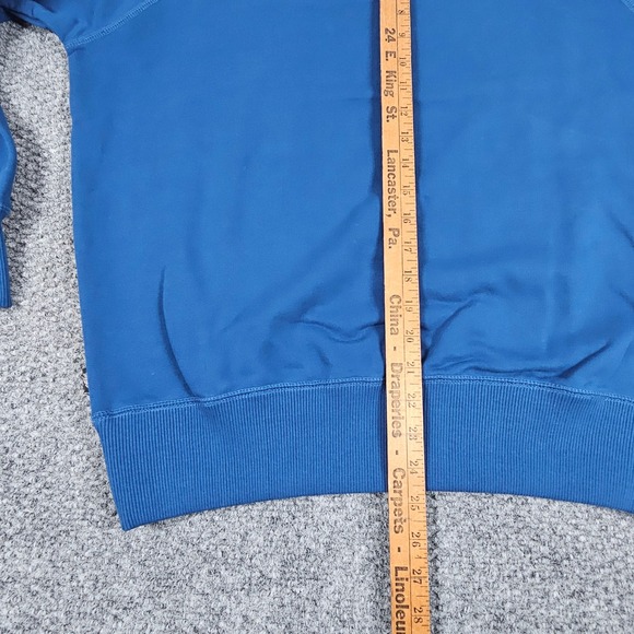 100 Thieves Blue Embroidered Logo Crewneck Sweatshirt Pullover Sweater Mens - Picture 6 of 8